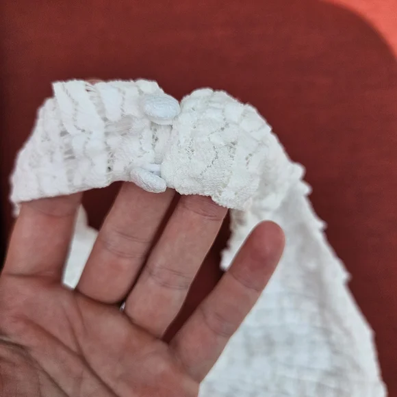 Lulu's White Halter Bodysuit - Picture 5 of 7